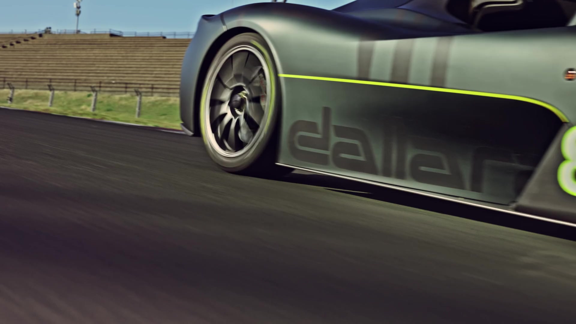 Dallara — No. 88 on track